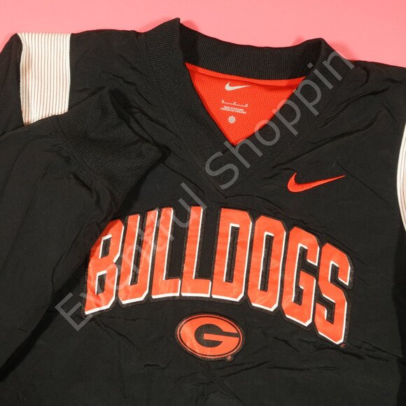 Nike Other - Nike Georgia Bulldogs On Field Nylon Pullover in Black / Red Size Medium